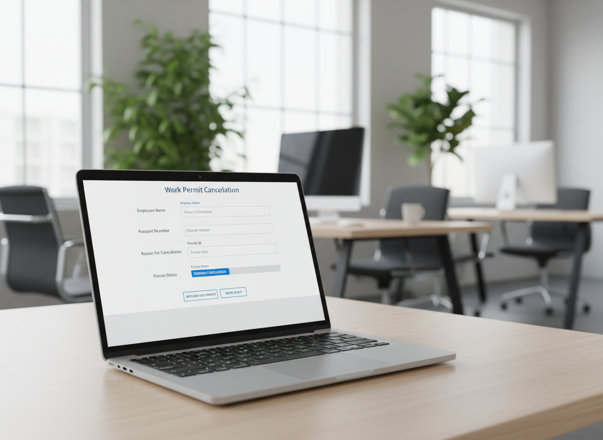 Çalışma İzni İptali Nasıl Yapılır?