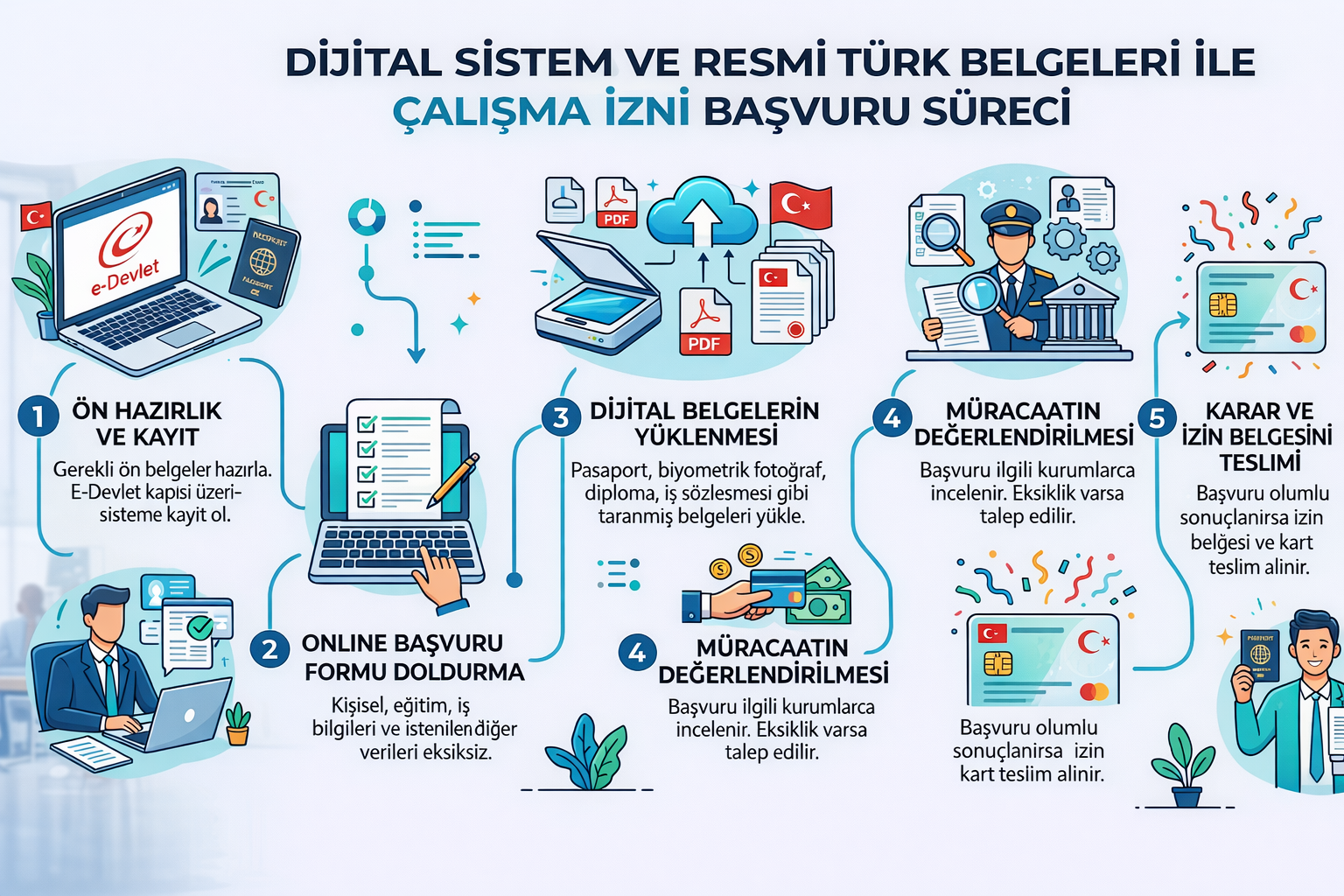 Türki Cumhuriyet Vatandaşları İçin Çalışma İzni 2026