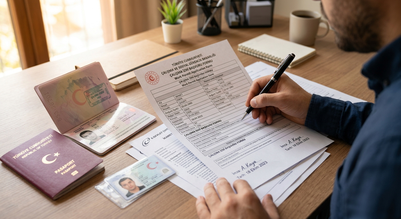 yabancı çalışma izni başvuru
