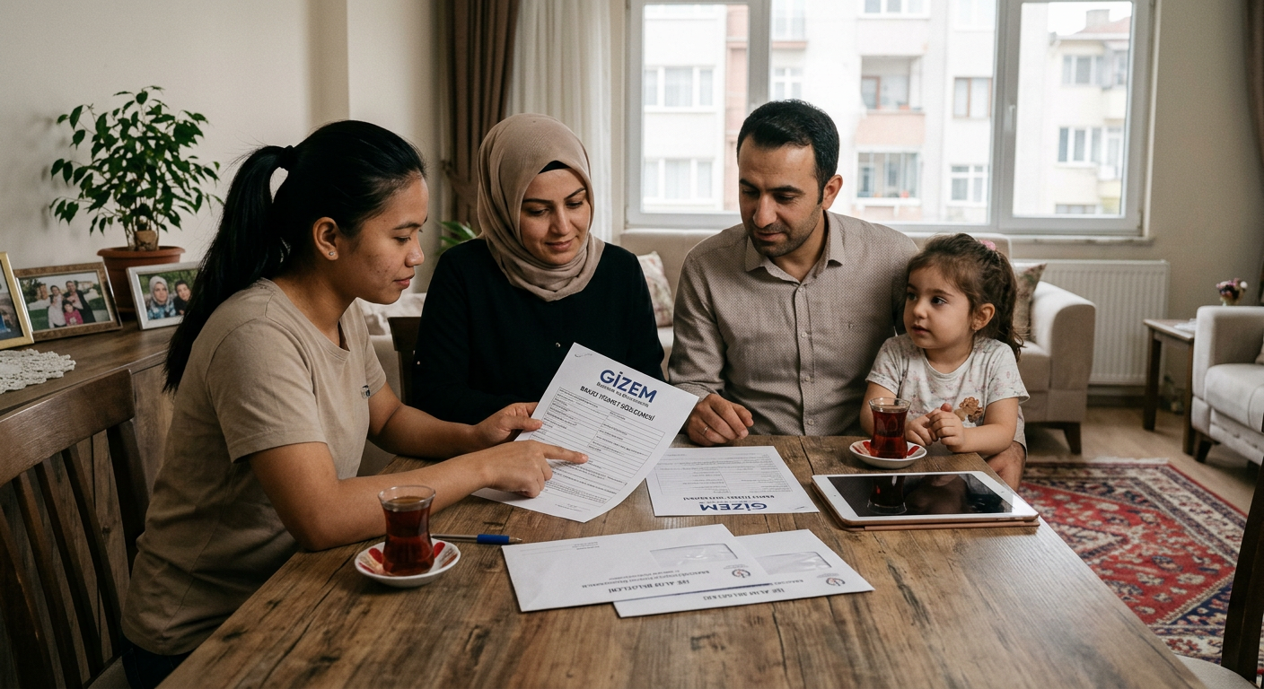 Evde Yabancı Uyruklu Bakıcı Çalıştırma Şartları 2026